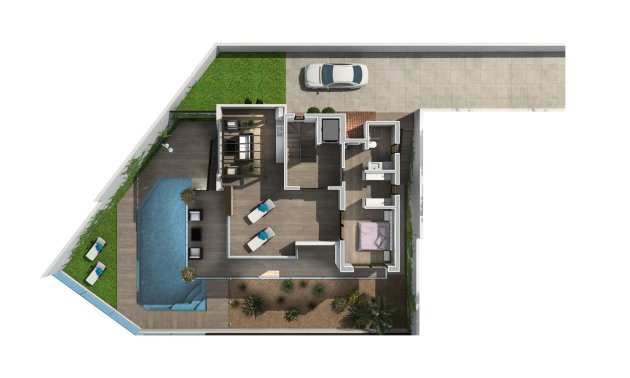 Obra nueva - Villa -
Rojales - Golf La Marquesa (Ciudad Quesada)
