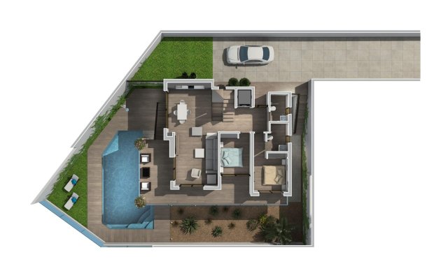 Obra nueva - Villa -
Rojales - Golf La Marquesa (Ciudad Quesada)