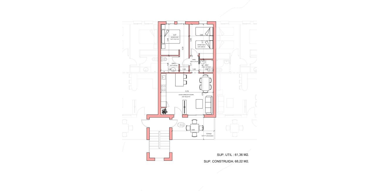 New Build - Penthouse -
Fuente Álamo - La Pinilla