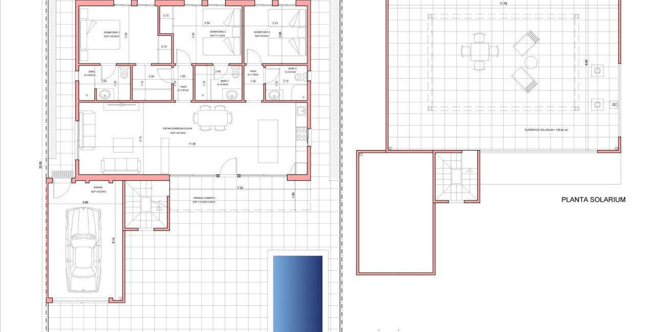 New Build - Villa -
Fuente Álamo - La Pinilla