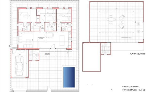 New Build - Villa -
Fuente Álamo - La Pinilla