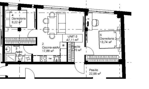 Obra nueva - Apartamento / piso -
Relleu - Urbanización Muscaret