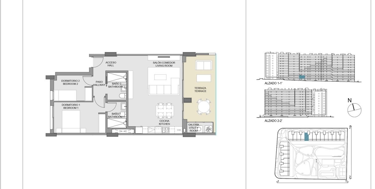 Resale - Apartment / flat -
Torrevieja - Punta prima