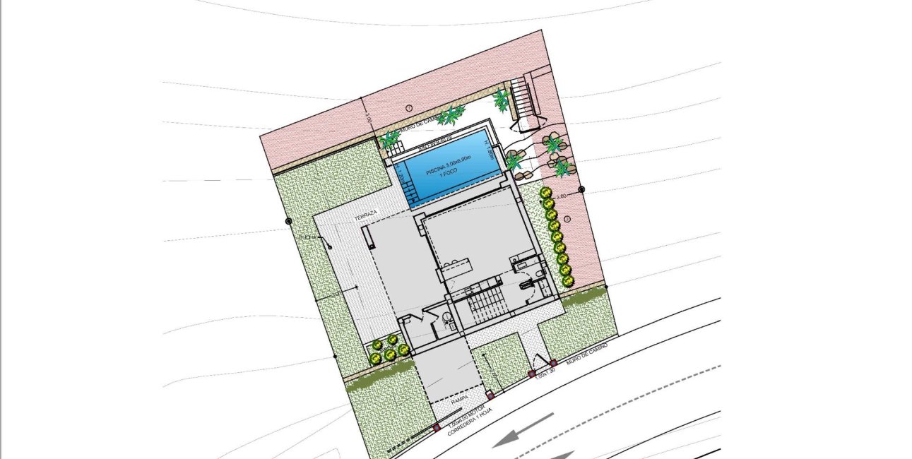 Obra nueva - Villa -
Lliber - Montanya Llarga