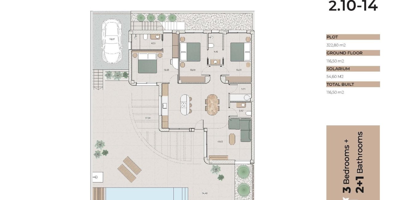 New Build - Villa -
Algorfa - La Finca Golf
