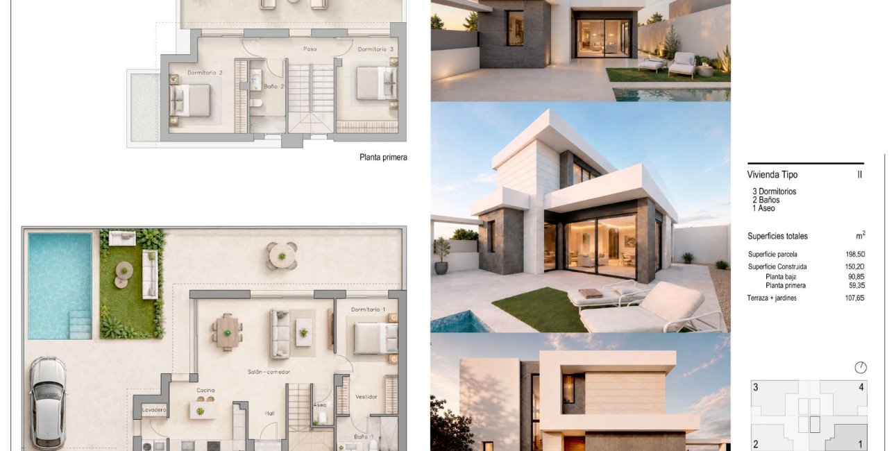 New Build - Villa -
Pilar de la Horadada - pueblo