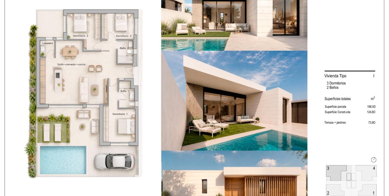 New Build - Villa -
Pilar de la Horadada - pueblo