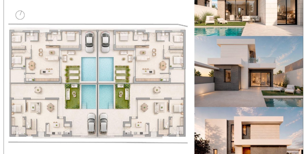 New Build - Villa -
Pilar de la Horadada - pueblo