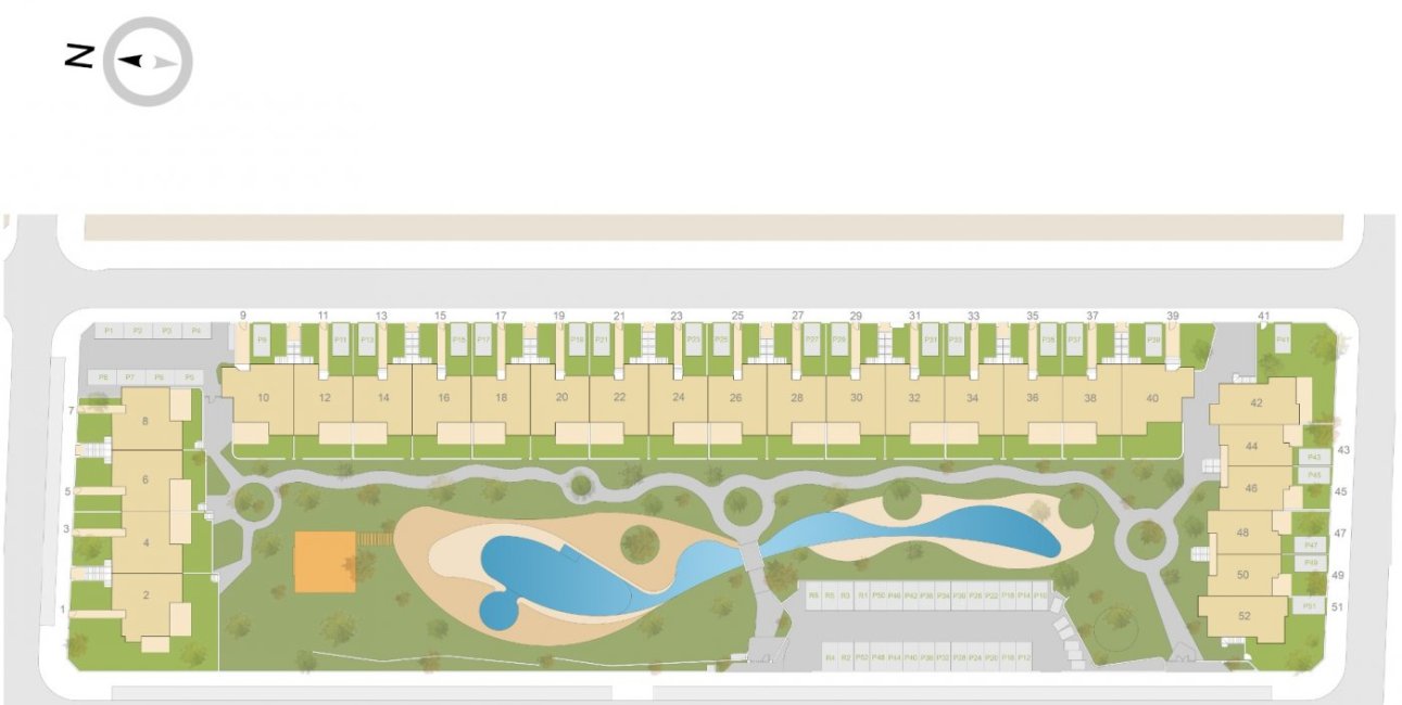 Obra nueva - Bungalow -
Orihuela - Vistabella Golf