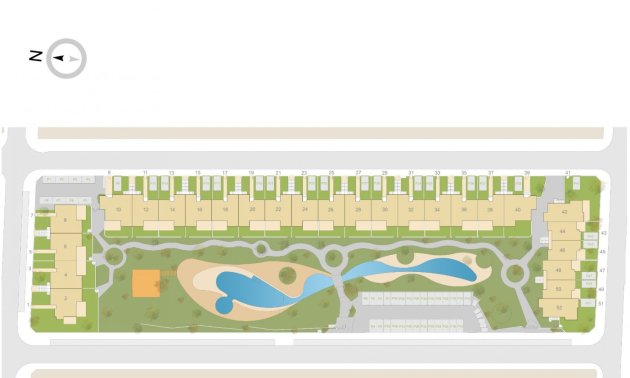 Obra nueva - Bungalow -
Orihuela - Vistabella Golf