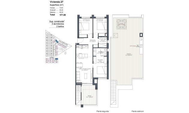 New Build - Penthouse -
Los Alcázares - Serena Golf