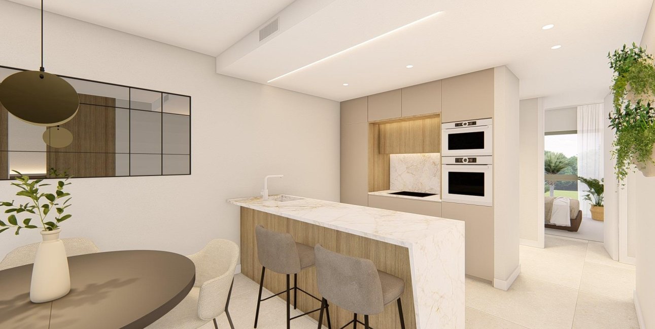 New Build - Apartment / flat -
Los Alcázares - Serena Golf