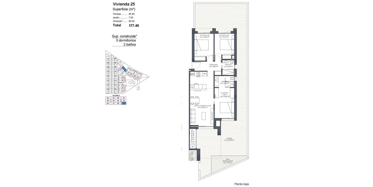 New Build - Apartment / flat -
Los Alcázares - Serena Golf