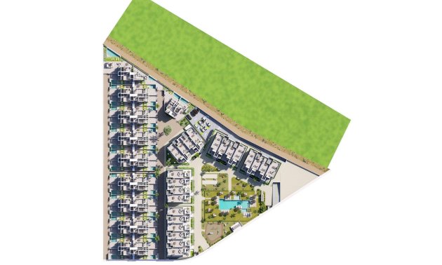 New Build - Apartment / flat -
Los Alcázares - Serena Golf