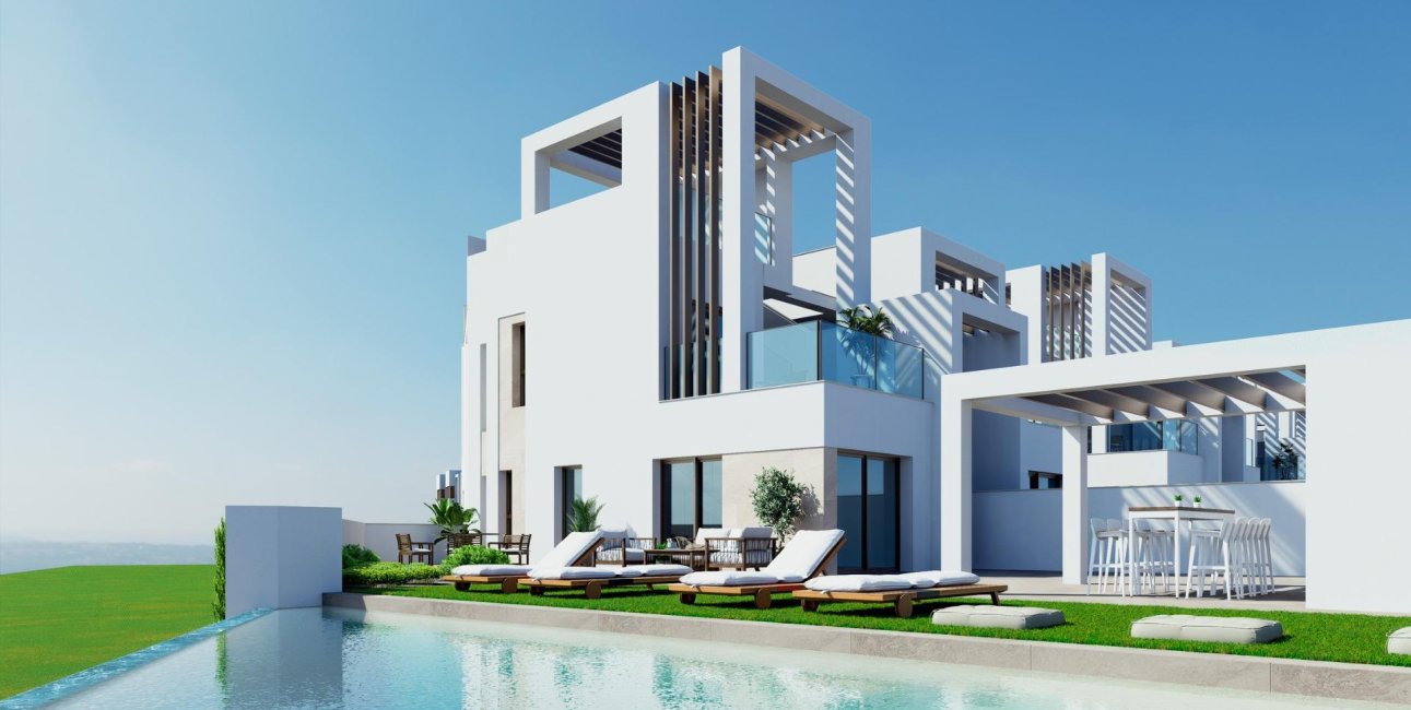 Obra nueva - Villa -
Los Alcázares - Serena Golf