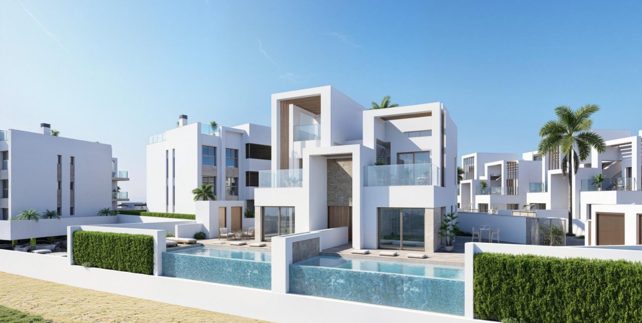 Obra nueva - Villa -
Los Alcázares - Serena Golf