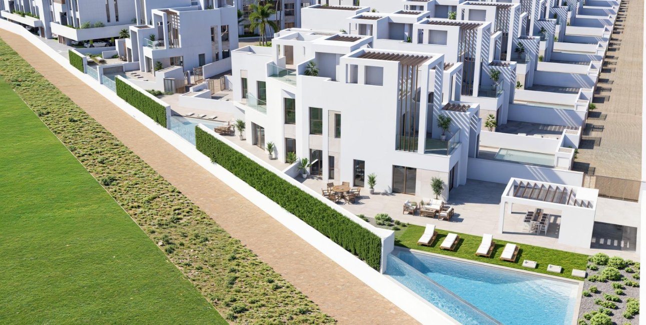 Obra nueva - Villa -
Los Alcázares - Serena Golf