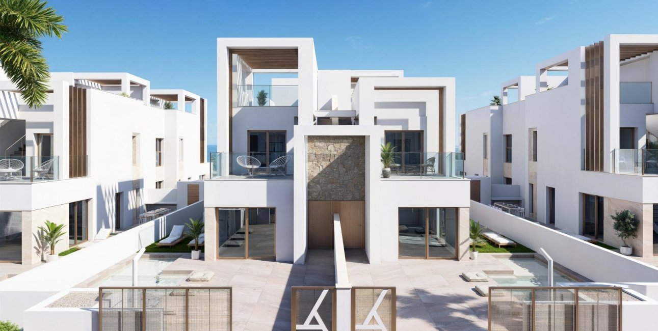 Obra nueva - Villa -
Los Alcázares - Serena Golf