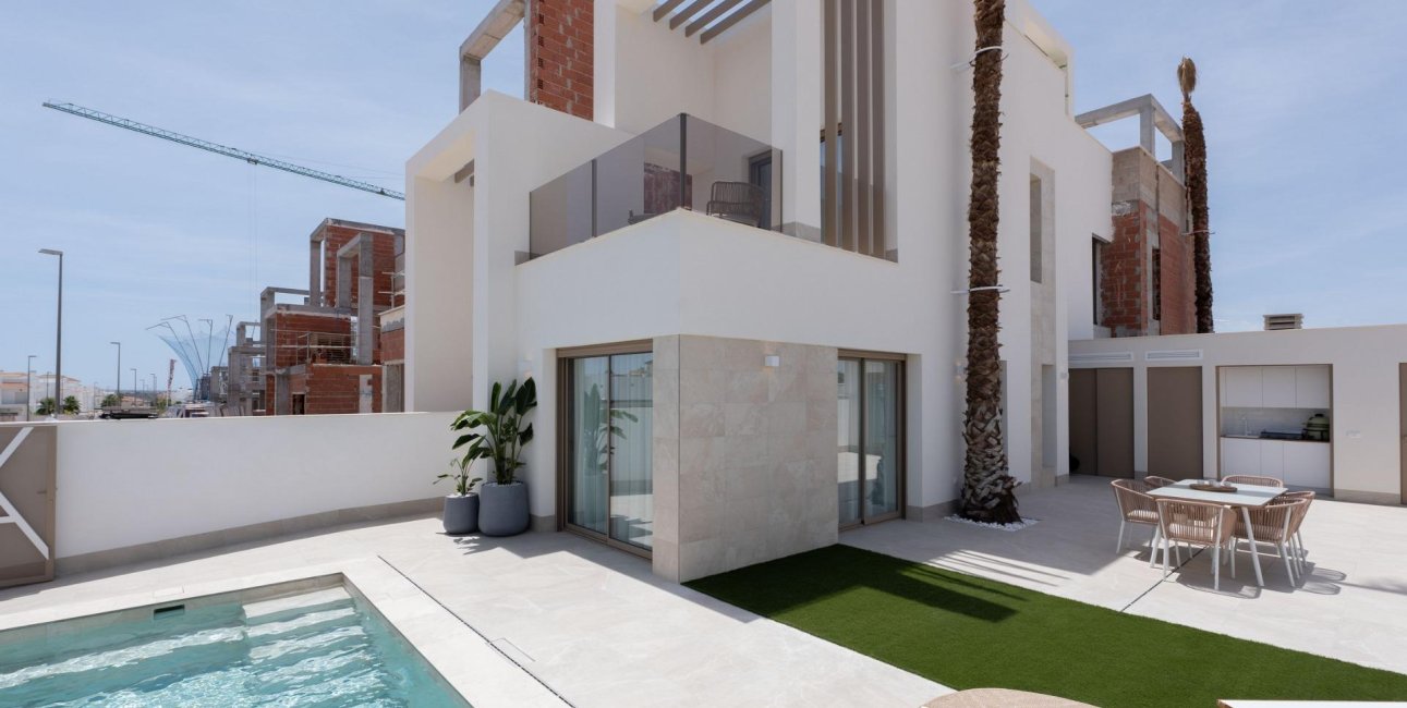 Obra nueva - Villa -
Los Alcázares - Serena Golf