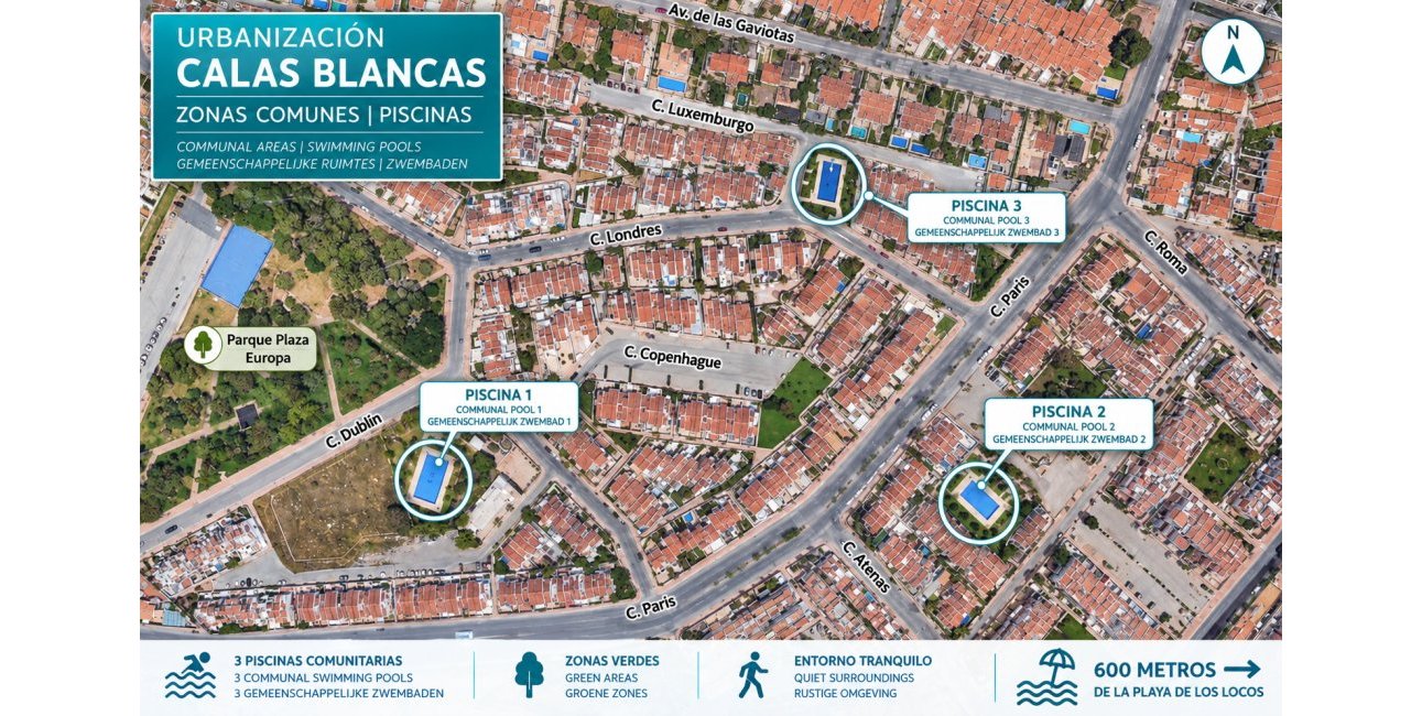 Reventa - Adosado -
Torrevieja - Torrevieja - Centre