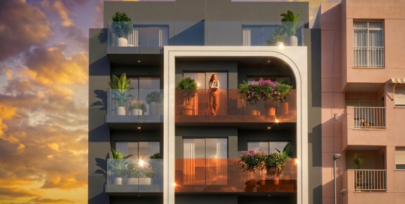 New Build - Apartment / flat -
Guardamar del Segura - CENTRO