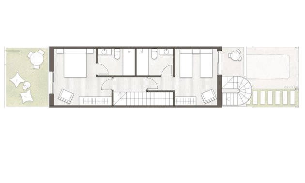 New Build - Townhouse -
Pilar de la Horadada - pueblo