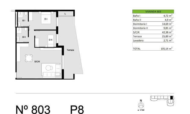 New Build - Penthouse -
San Miguel de Salinas - Pueblo