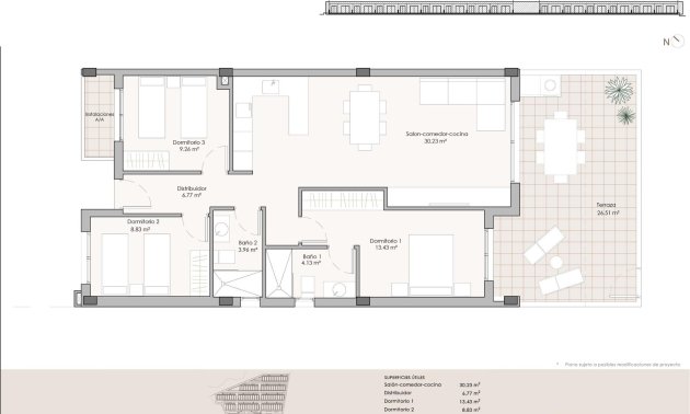 New Build - Apartment / flat -
Pulpi - Aguilón Golf
