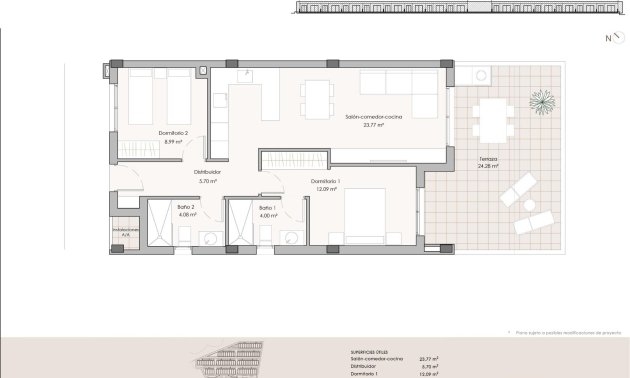 New Build - Apartment / flat -
Pulpi - Aguilón Golf