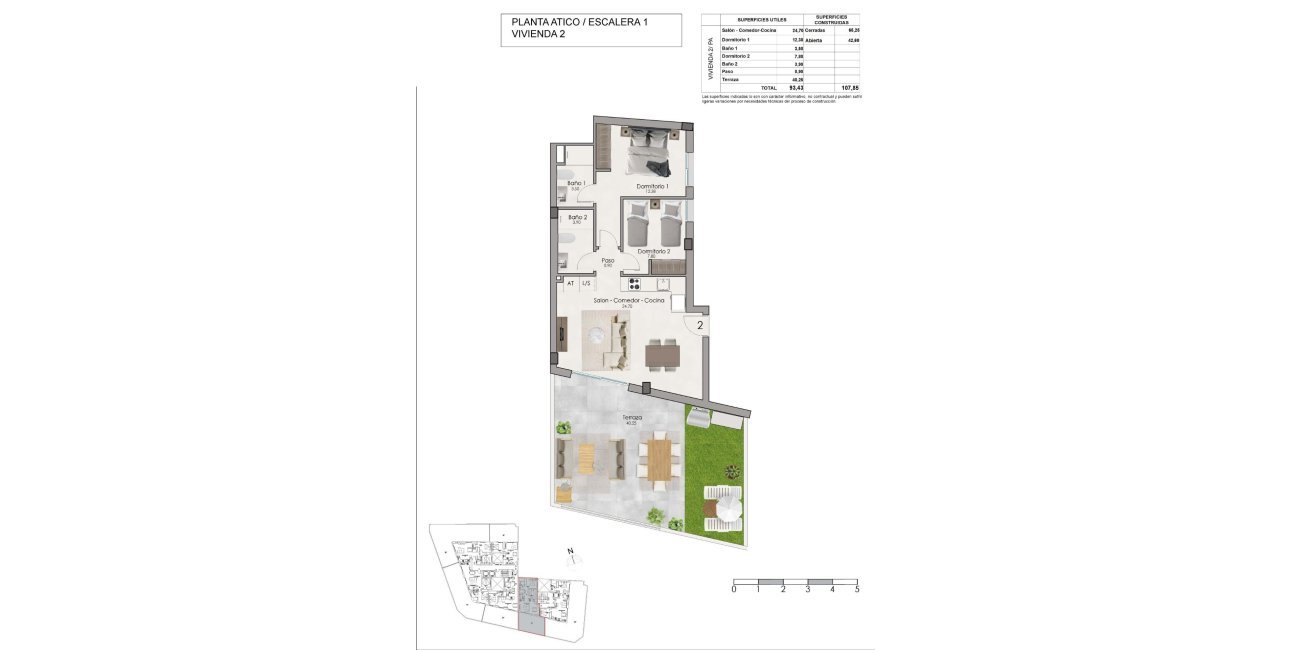 New Build - Penthouse -
Santa Pola - Estacion de autobuses