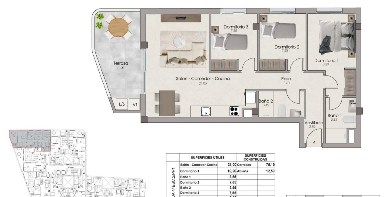 New Build - Apartment / flat -
Santa Pola - Estacion de autobuses