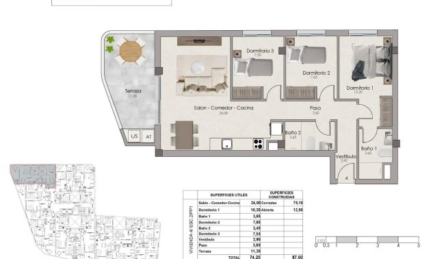 New Build - Apartment / flat -
Santa Pola - Estacion de autobuses
