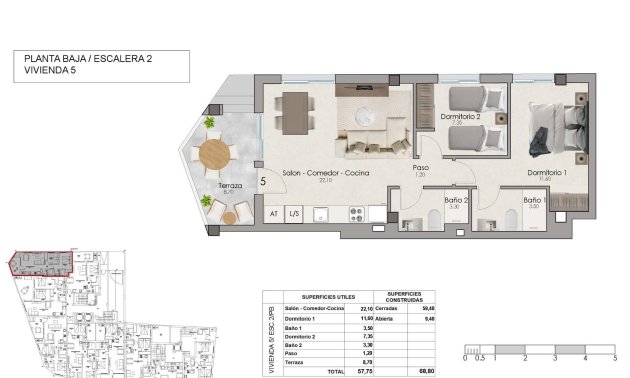 New Build - Apartment / flat -
Santa Pola - Estacion de autobuses