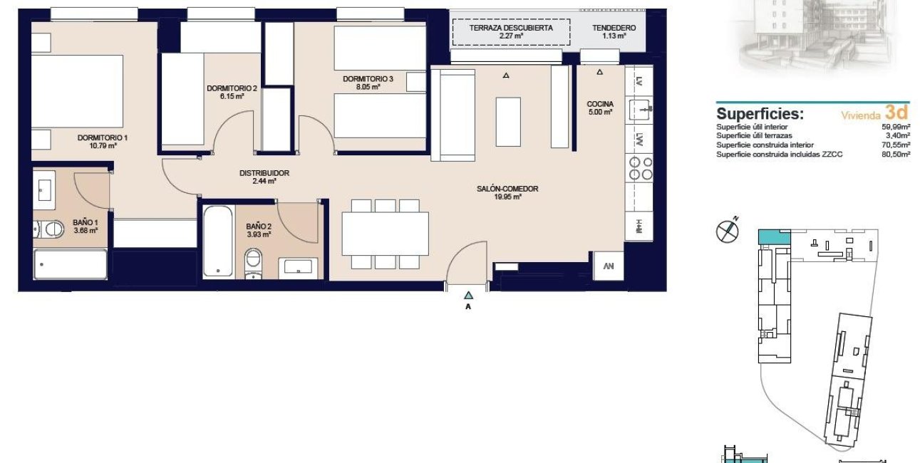 New Build - Penthouse -
Alicante - San Agustín