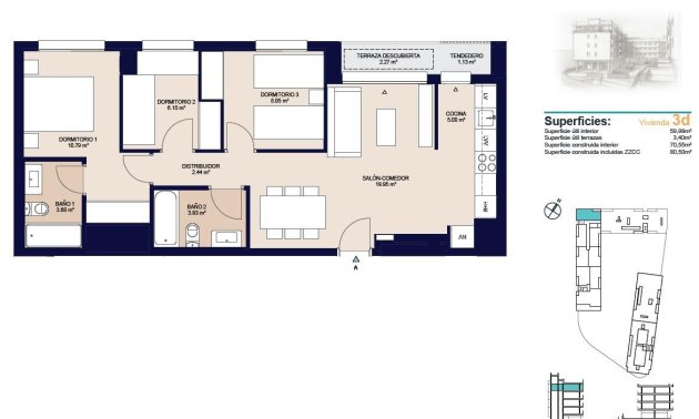 New Build - Penthouse -
Alicante - San Agustín