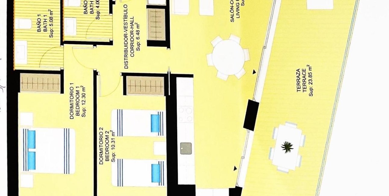 Reventa - Apartamento / piso -
Dehesa de campoamor - Campoamor