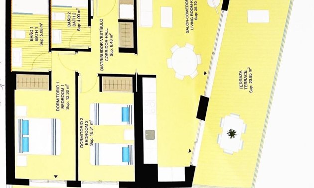 Reventa - Apartamento / piso -
Dehesa de campoamor - Campoamor