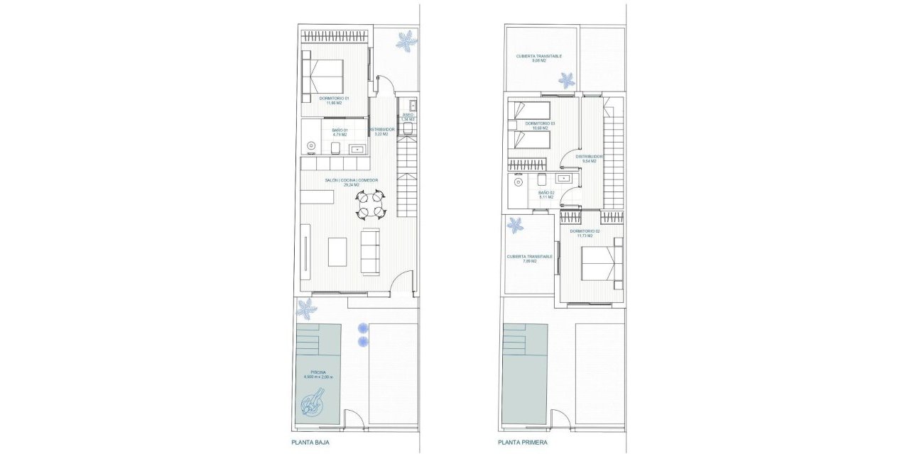 New Build - Townhouse -
Torre Pacheco - pueblo