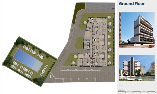 New Build - Apartment / flat -
Guardamar del Segura - Puerto
