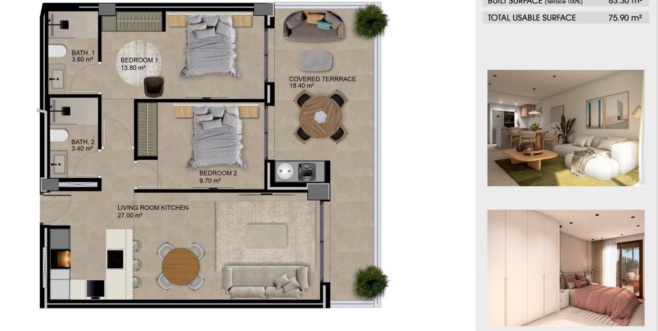New Build - Apartment / flat -
Guardamar del Segura - Puerto