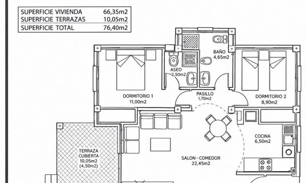 Resale - Bungalow -
Orihuela Costa - Lomas de Cabo Roig