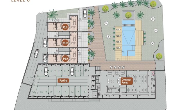 New Build - Townhouse -
Torrevieja - Frutales - Rosaleda