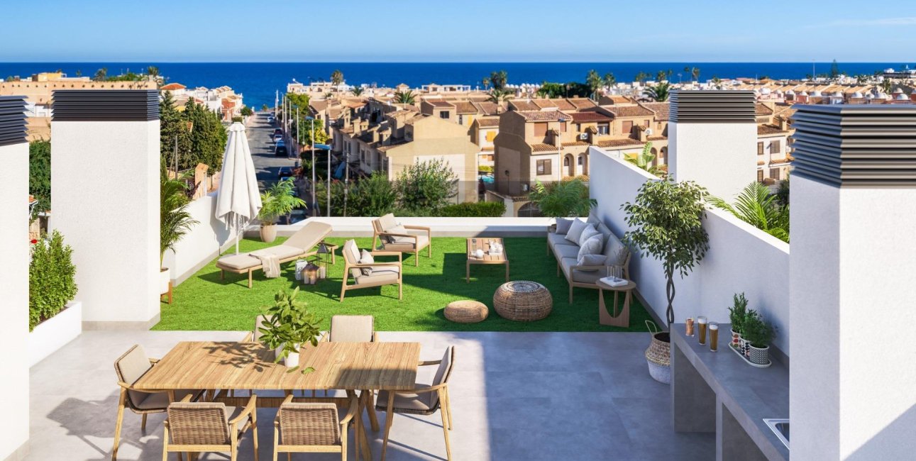 New Build - Apartment / flat -
Torrevieja - Frutales - Rosaleda