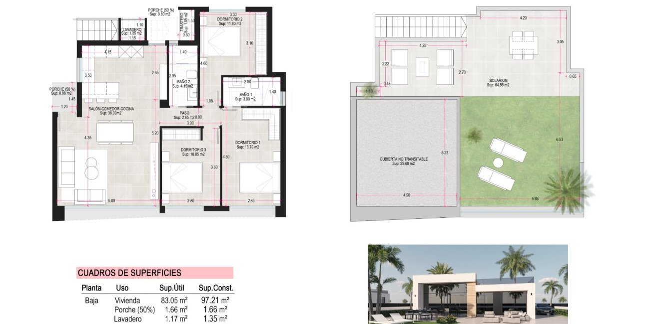 Obra nueva - Villa -
Alhama De Murcia - Condado De Alhama