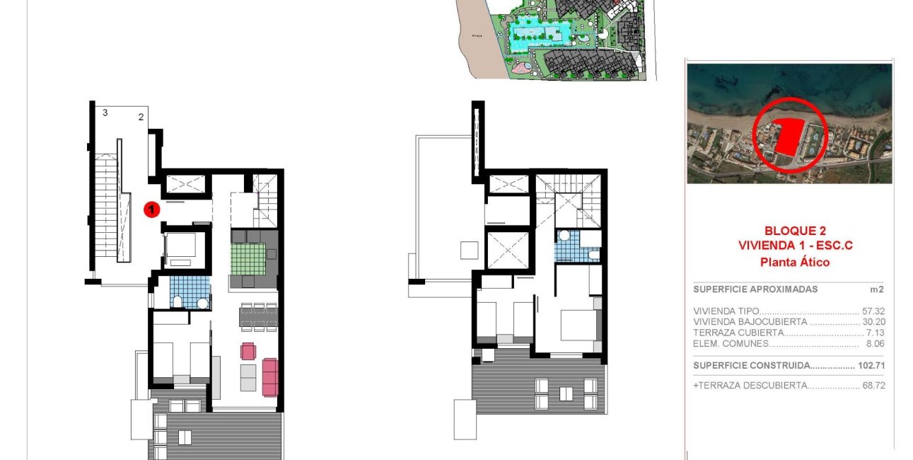 Obra nueva - Apartamento / piso -
Denia - L´Estanyó (Marinas)