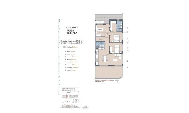 New Build - Apartment / flat -
Los Alcázares - La Serena Golf