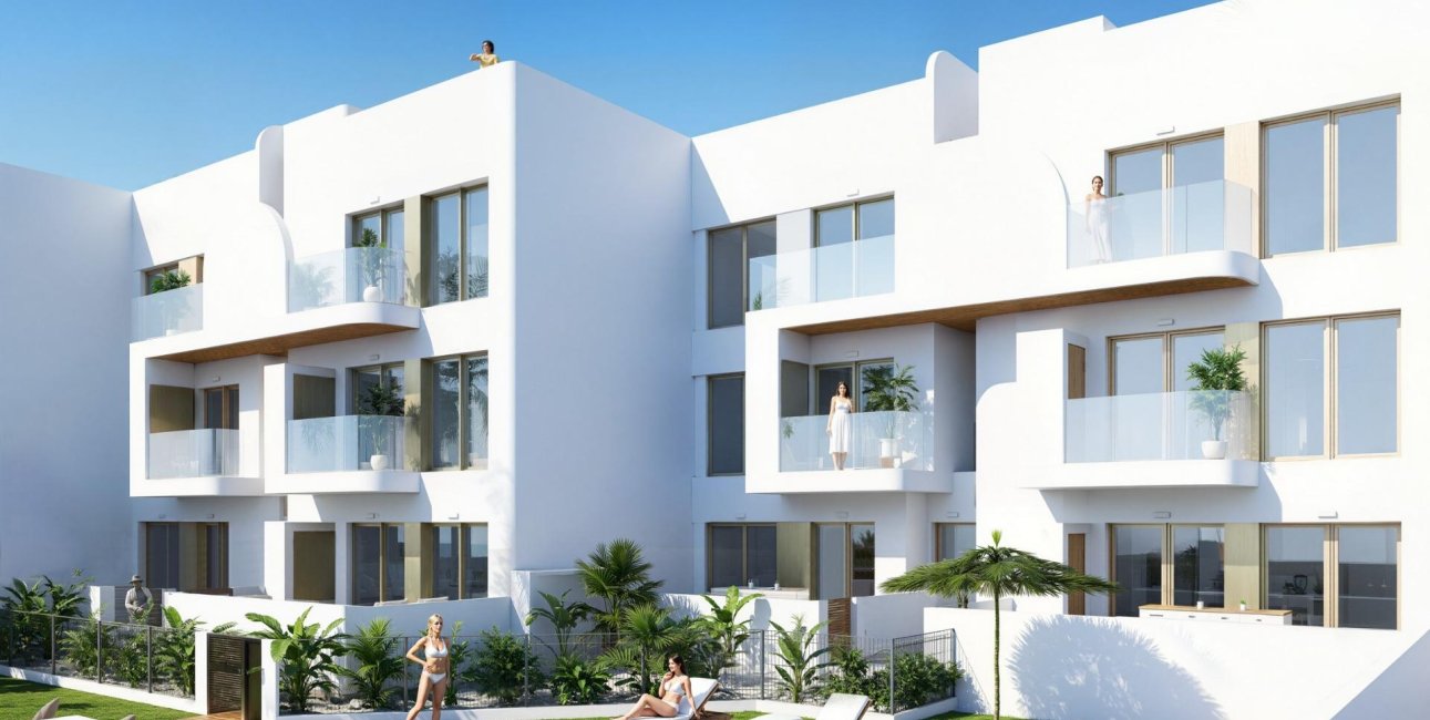 New Build - Apartment / flat -
Los Alcázares - Serena Golf