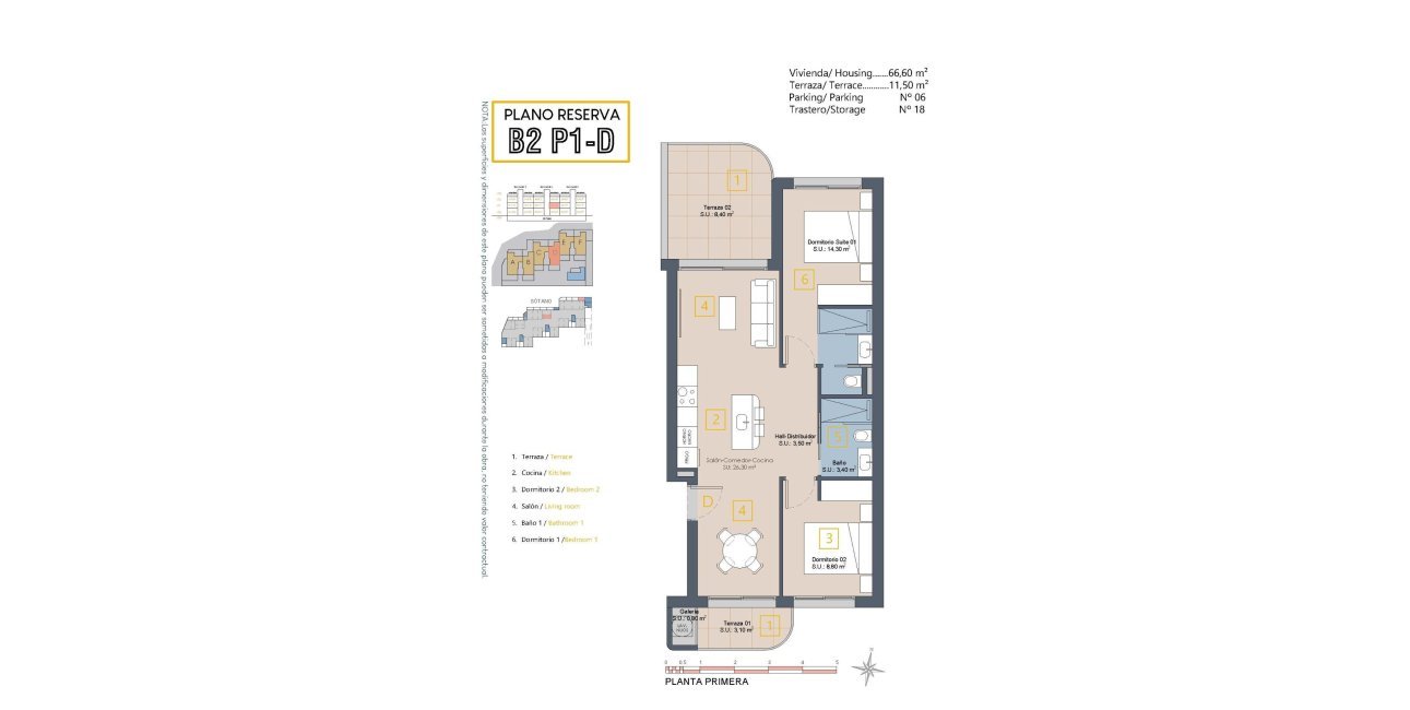New Build - Apartment / flat -
Los Alcázares - Serena Golf