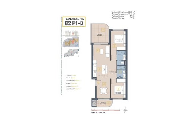 New Build - Apartment / flat -
Los Alcázares - Serena Golf
