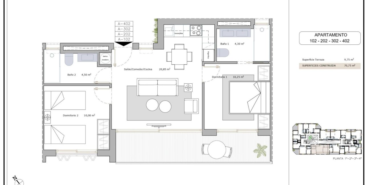 New Build - Apartment / flat -
San Pedro del Pinatar - Lo Pagan